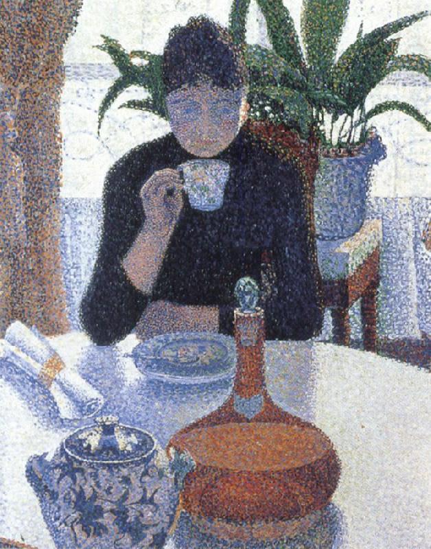 dining room, Paul Signac
